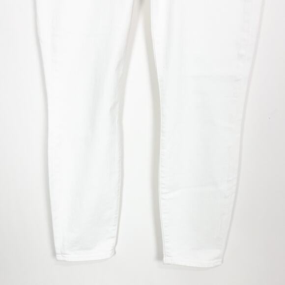 J. Crew Lookout High Rise Skinny Crop Jean in White - Picture 5 of 9